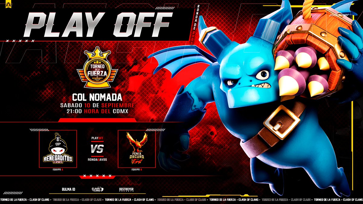 Torneo De La Fuerza (@torneo_la) on Twitter photo 🔥OCTAVOS DE FINAL!
💢Comenzamos 9Pm Mx
<a href="/RenegaditosOp/">𝐑𝐞𝐧𝐞𝐠𝐚𝐝𝐢𝐭𝐨𝐬☠️𝐎𝐩</a> 🆚 <a href="/VivianaP436882/">FENIX OSCURO/Cuenta Oficial/ lider: Elilunita</a>
🎥Transmiten:
☆ <a href="/BulmaId/">Bulma ID</a>
☆ <a href="/col_nomada/">COL NÓMADA</a>
💪Con todo guerreros!! 🔥OCTAVOS DE FINAL!
💢Comenzamos 9Pm Mx
<a href="/RenegaditosOp/">𝐑𝐞𝐧𝐞𝐠𝐚𝐝𝐢𝐭𝐨𝐬☠️𝐎𝐩</a> 🆚 <a href="/VivianaP436882/">FENIX OSCURO/Cuenta Oficial/ lider: Elilunita</a>
🎥Transmiten:
☆ <a href="/BulmaId/">Bulma ID</a>
☆ <a href="/col_nomada/">COL NÓMADA</a>
💪Con todo guerreros!!