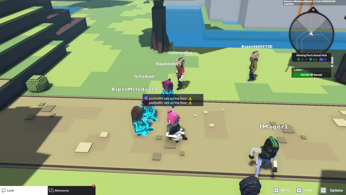 _smthng__'s tweet photo. I WON!! posfsdfhr nickname @TheSandboxGame @AspenMelody289 @letomansandbox @Paulinchis222 @kibosownedu @rainbowhash2 https://t.co/HOkXWQ3vkb