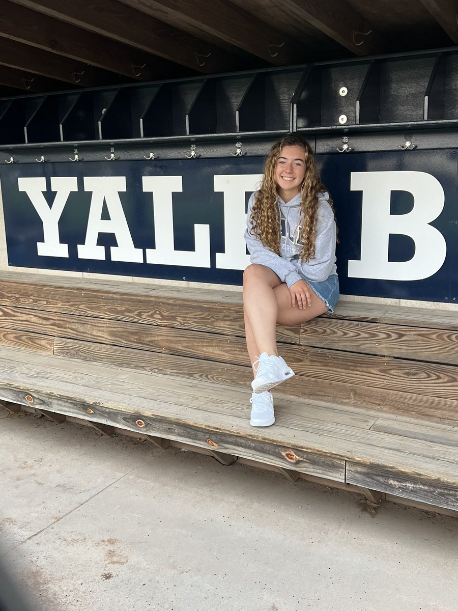 Had an amazing time on my official visit this weekend! Absolutely so in love with Yale! Can’t wait to be a Bulldog! 🐶 <a href="/YaleSoftball/">Yale Softball</a>