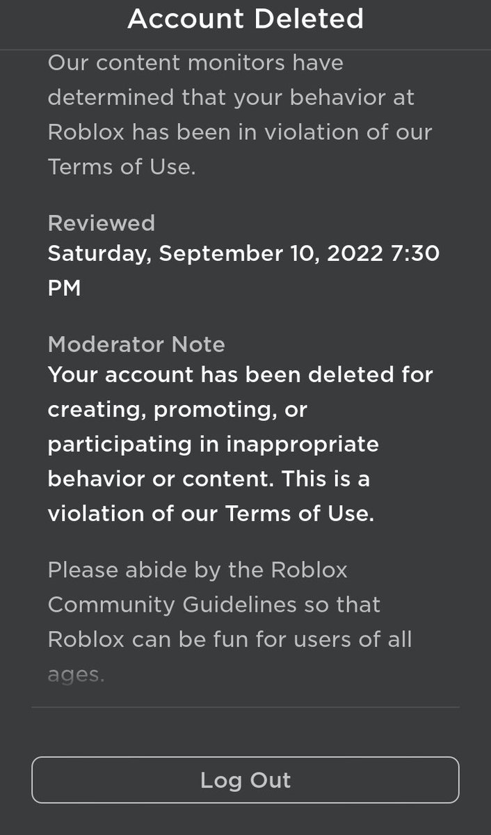 AaronChilly1's tweet photo. Roblox what did I do? All I did was just make a race track and I get this slapped on my account @Roblox @KonekoKittenYT   

I came to Twitter since this is my only hope Of getting my account back https://t.co/1wjbrVFOlj