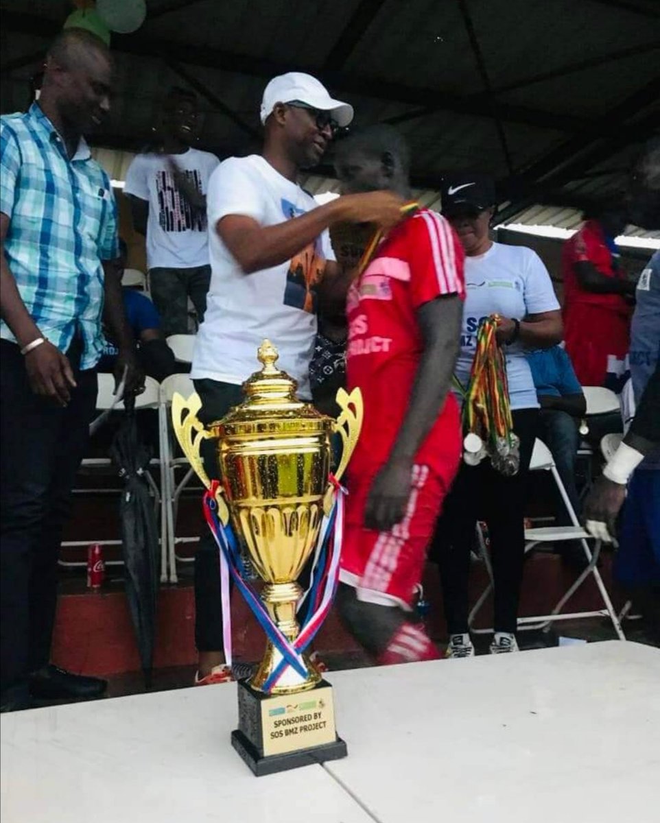 SadibouForGFF's tweet photo. Today, I braved the rains to join football fans in Manjai to watch the community’s Super Cup Final. 
Congratulations to Star-Light and commensurations to Nema Jola-Kunda. That was a great final.
I want to also commend the Manjai Sports Committee for putting up a great organizatio https://t.co/3FGWmEusUg