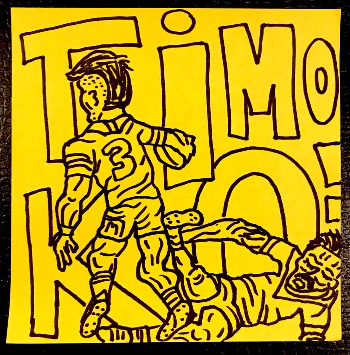 TIMO - K.O! 🥊 ⚡️ 😵‍💫 

AKA “Munster MASHED”

#BadlyDrawnRugbyLeague
#NRLStormRaiders 
#NRLFinals
#NRLGF
#MelbourneStorm
#CanberraRaiders
#CameronMunster
#MattTimoko