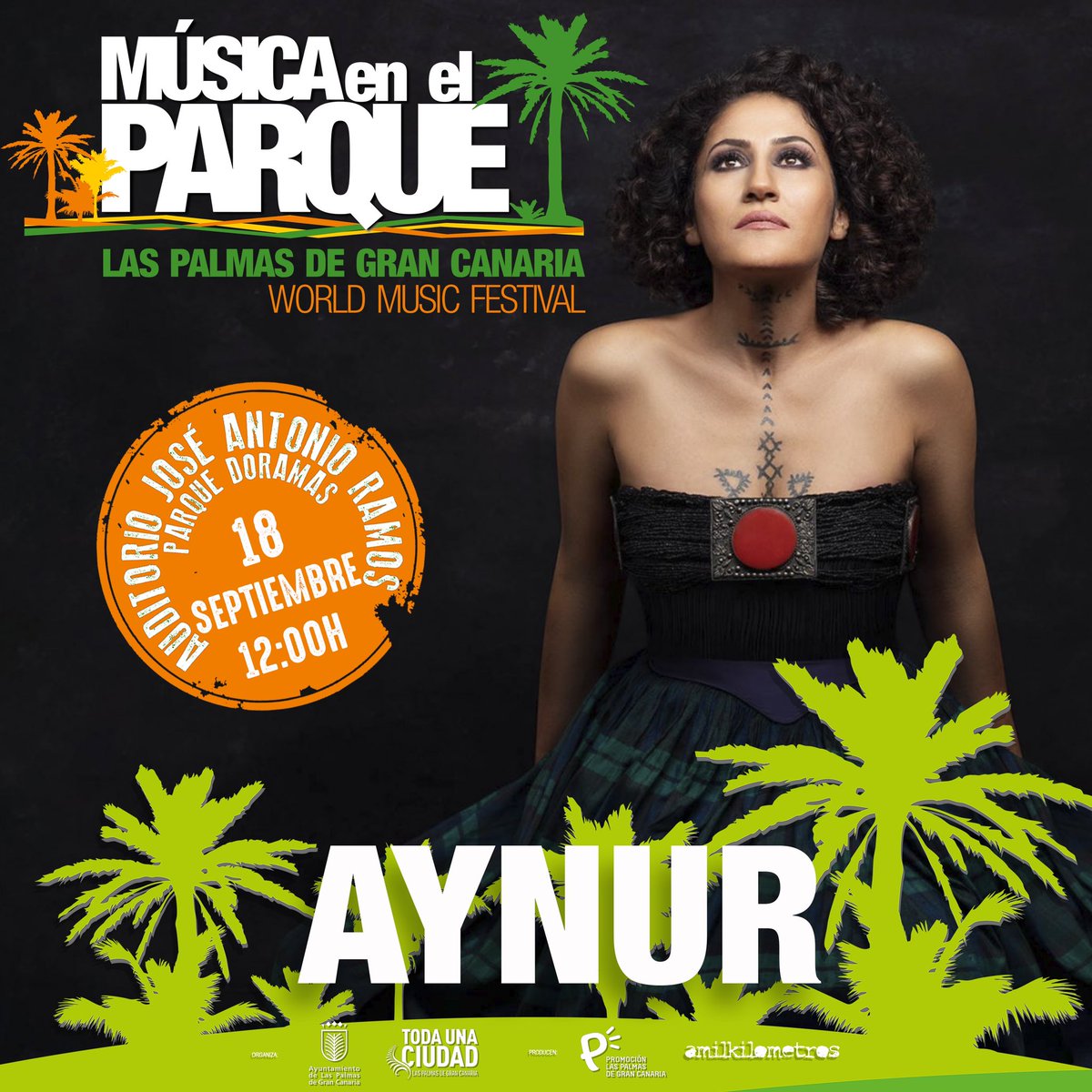 ‼️ Aynur Doğan en Música en el Parque ‼️

🎙 AYNUR
🗓 18 de septiembre
🔴 Auditorio José Antonio Ramos | Parque Doramas
⏰ 12:00 horas
🎫 Entrada libre hasta completar aforo

fb.watch/fsSmtlzrpk/