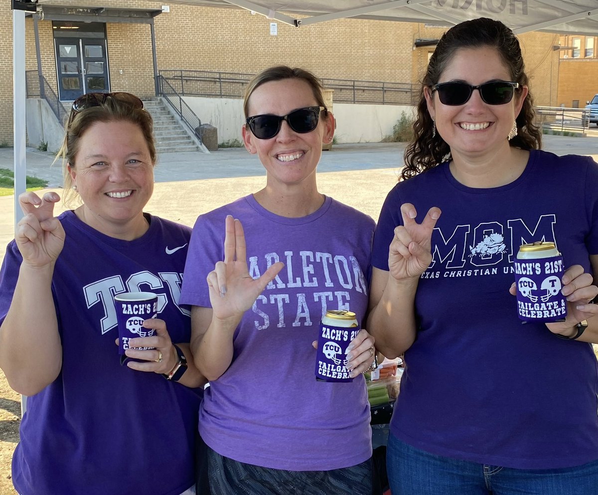 Friends divided #GoFrogs <a href="/TCU_Athletics/">TCU Athletics</a> <a href="/TCU_Athletics/">TCU Athletics</a>