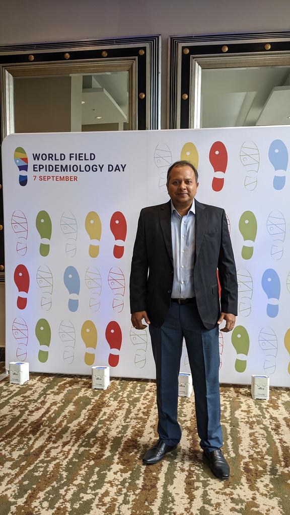 A field epidemiologist detects the public health problem in the field, enlistigates in the field, finds solutions and does interventions in the field. I am proud to be one and supporting programs to generate more field epidemiologists. #fieldepidemiology @tephinet @icmr_nie