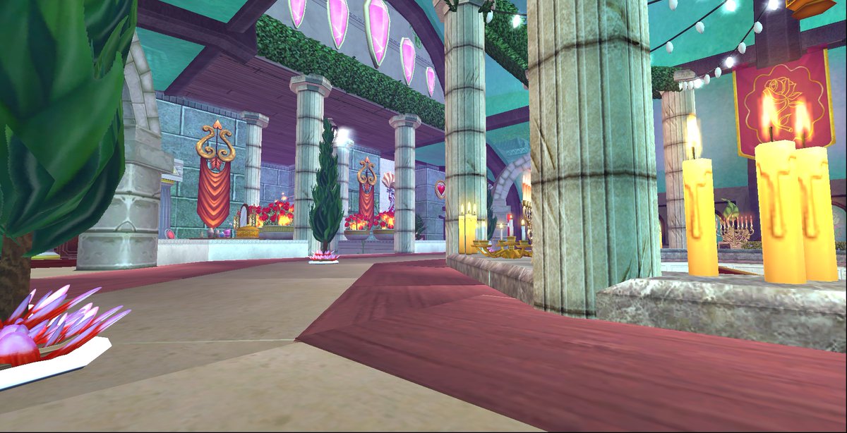 w101emily's tweet image. 🌹Introducing my newly revamped Botanical Gardens castle, Aphrodite's Chambers! 💗

 🌹Now home to a brand new luxurious bedroom, bathroom, and an updated exterior garden

🌹Visit via castle tours in the magical category