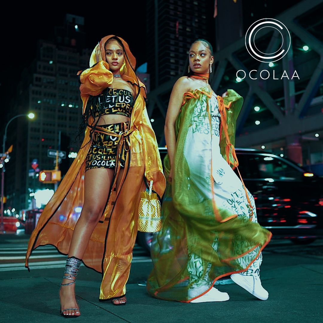 ocolaaofficial's tweet photo. Couture Ocolaa touches New York Fashion Week in the streets of Manhattan. 

Let us live SS. Collection 

#NYFW #Ocolaa #Manhattan #fashionweek #nyc #streetwear #couture #explore https://t.co/VeJVGgYxQ2