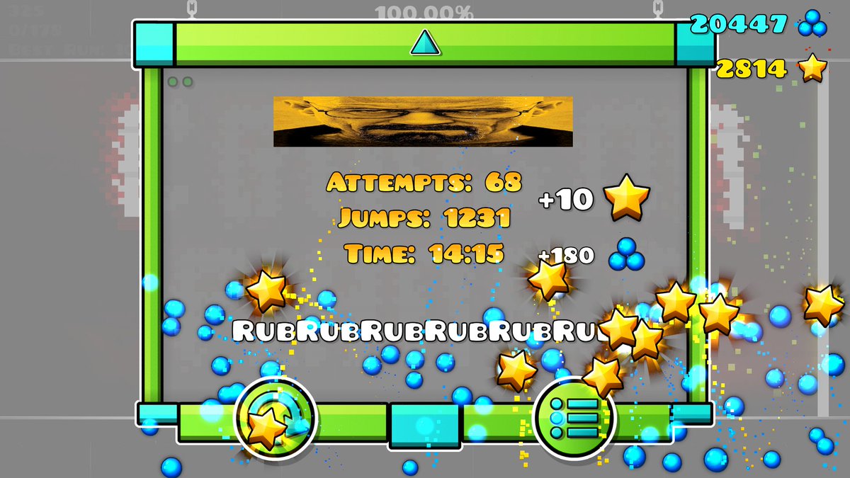 skycrablol's tweet image. 100 EXTREME DEMONS / CRIMSON PLANET 100%