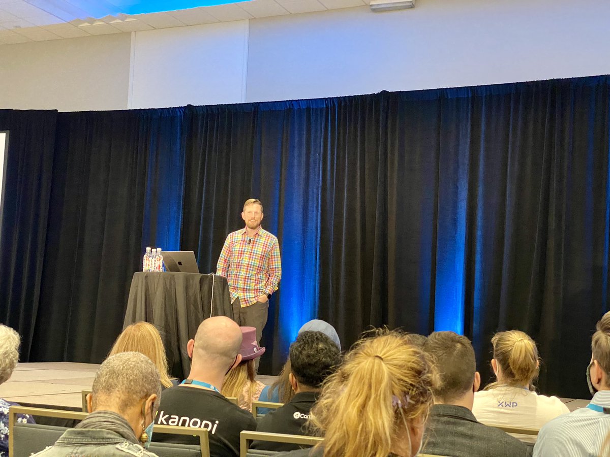 iamkawshar's tweet photo. Final session of WordCamp US 2022 by @photomatt.
#WCUS #WCUS22 https://t.co/s4geAVEqUz