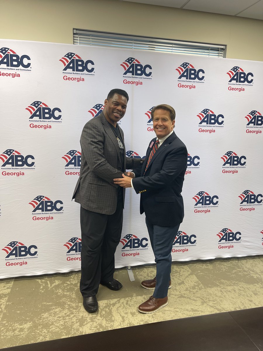 ABCofGA's tweet photo. We were honored to have @HerschelWalker at our Business Over Breakfast meeting! It is critical that we get @TeamHerschel elected to the U.S. Senate this November. #BuildingGeorgia
#ABCMeritShopProud https://t.co/bA9IFe4cwp