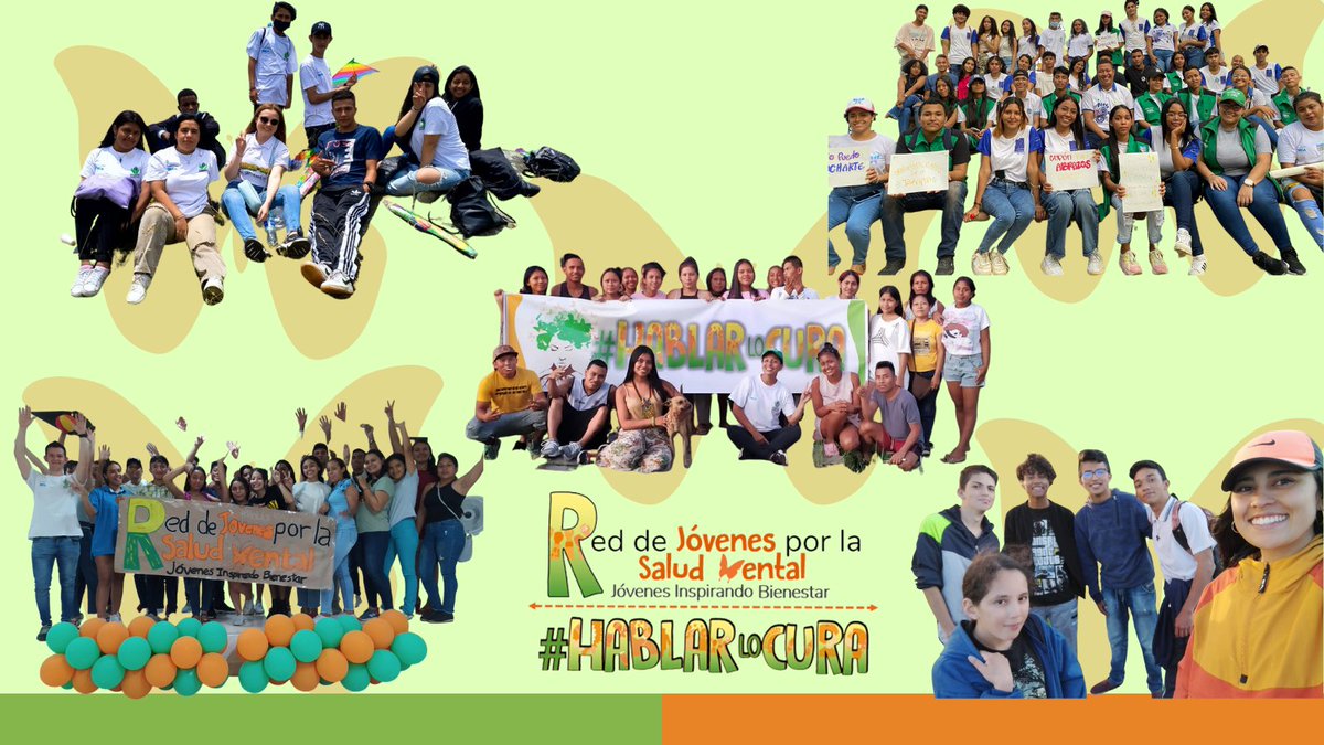 REDDEJOVENESSM's tweet photo. Seguimos avanzando con màs de 300 jóvenes y adolescentes en 11 departamentos y 23 municipios de todo el país, tejiendo red, trabajando como líderes y lìderesas comunitarias por la salud mental de sus comunidades. 
¡Esto esta potente!🔥🔥🔥 https://t.co/F8qkwIXODH
