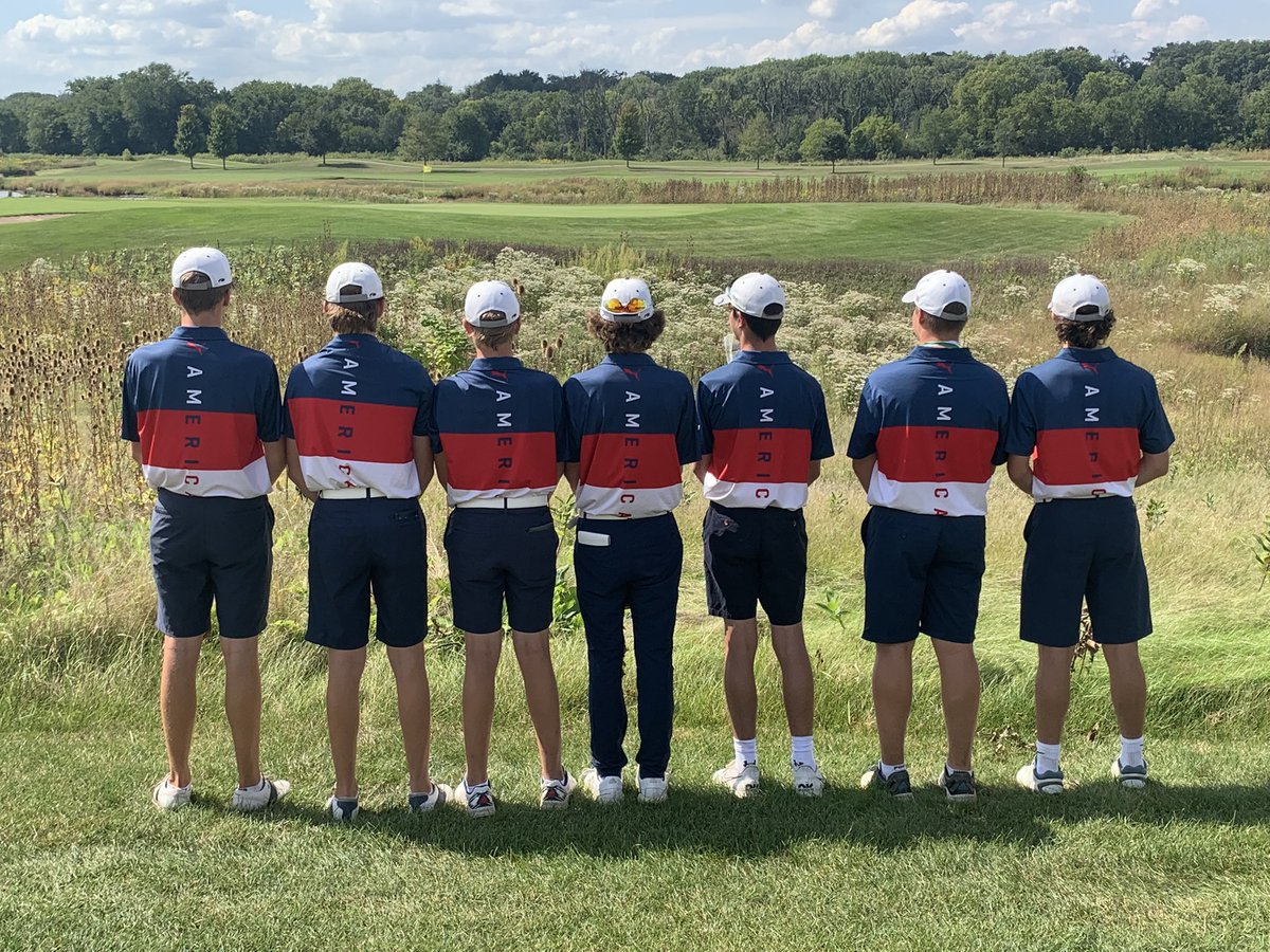 lhsgolfers's tweet photo. 3rd place at the 25 team Providence Catholic Invite. Robby Politza lead us with a 2 under 70. On this 9/11 weekend we honor those who lost their lives that day as well as all the brave men and woman who protect America and gave the ultimate sacrifice. #WeAreLemont  #WeAreAmerica https://t.co/Q0xQE9QYou