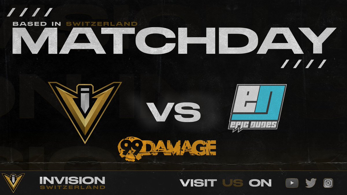csgoinvision's tweet photo. #InVisionCSGO
Gameday ๐ฅ
We are playing our Third BO2 against @EPICDUDESGAMING ๐ค
Casted by @1HPde ๐ฝ๏ธ
Good Luck ๐๐ฅ
๐
11.09
๐ฃ19:30
๐บhttps://t.co/xa3g6aVkyJ
#CSGO #twitch #99damage #gamer #gaming #ESL https://t.co/htQpPKIXaw