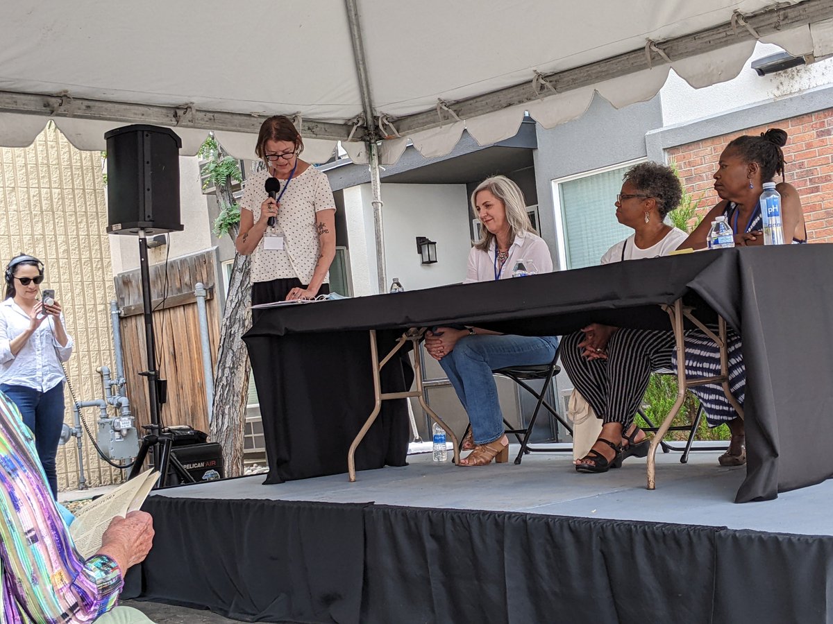 JakeDphD's tweet image. Attended a great talk about Black Springs, an African American community outside Reno founded in the era of racist housing covenants. #litcrawlnv