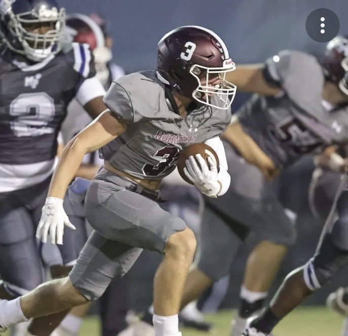 _MrCoachWallace's tweet photo. Last night @Eli_Smith3 became the 4th back in school history to rush for 300 yards in a game. 🐝🏈‼️ https://t.co/pqUW9p2O8F