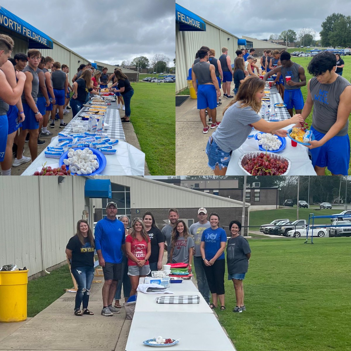 The #YJFamily following up a big win with a big breakfast!!These parents take time out of their Saturday to show love for the guys!!! #ANW #YJNation <a href="/YJ_Nation/">Sheridan Athletics</a> <a href="/SheridanSD37/">Sheridan Schools</a> <a href="/SheridanSHS/">SheridanSchools</a>