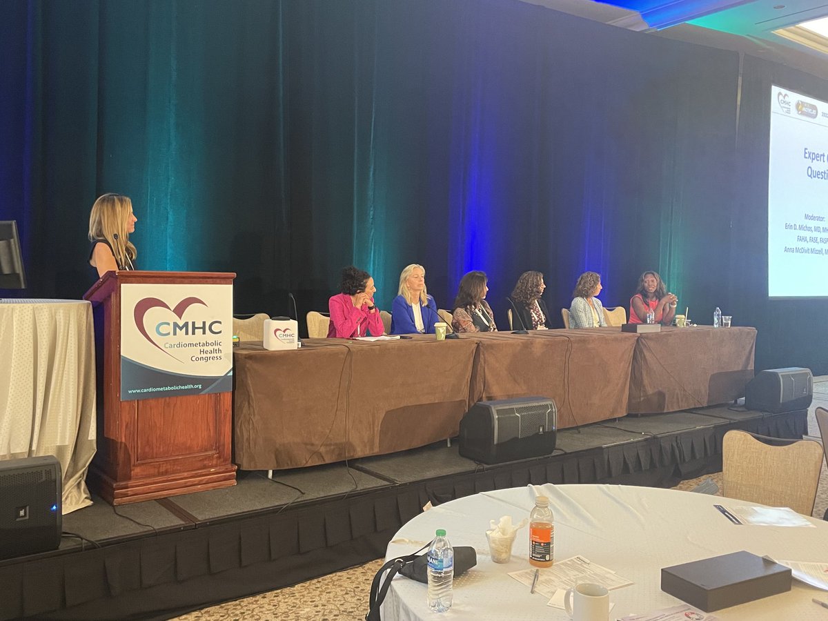 Pam R. Taub, MD❤️💃🏻 (@pamtaubmd) on Twitter photo An all star panel moderated by <a href="/AnnaMcDivitMD/">Anna McDivit Mizzell, MD, FACC</a> <a href="/CMHC_CME/">Cardiometabolic Health Congress</a>. <a href="/loridanielsmd/">Lori Daniels</a> <a href="/ErinMichos/">Erin D. Michos, M.D.</a> <a href="/DrMarthaGulati/">Dr. Martha Gulati ♥️🫀❤️🩹🇨🇦</a> <a href="/MWilkinsonMD/">Michael Wilkinson</a> <a href="/purviparwani/">Dr. Purvi Parwani</a> <a href="/askdrfatima/">Fatima Cody Stanford MD MPH MPA MBA FAAP FACP FAHA</a> An all star panel moderated by <a href="/AnnaMcDivitMD/">Anna McDivit Mizzell, MD, FACC</a> <a href="/CMHC_CME/">Cardiometabolic Health Congress</a>. <a href="/loridanielsmd/">Lori Daniels</a> <a href="/ErinMichos/">Erin D. Michos, M.D.</a> <a href="/DrMarthaGulati/">Dr. Martha Gulati ♥️🫀❤️🩹🇨🇦</a> <a href="/MWilkinsonMD/">Michael Wilkinson</a> <a href="/purviparwani/">Dr. Purvi Parwani</a> <a href="/askdrfatima/">Fatima Cody Stanford MD MPH MPA MBA FAAP FACP FAHA</a>