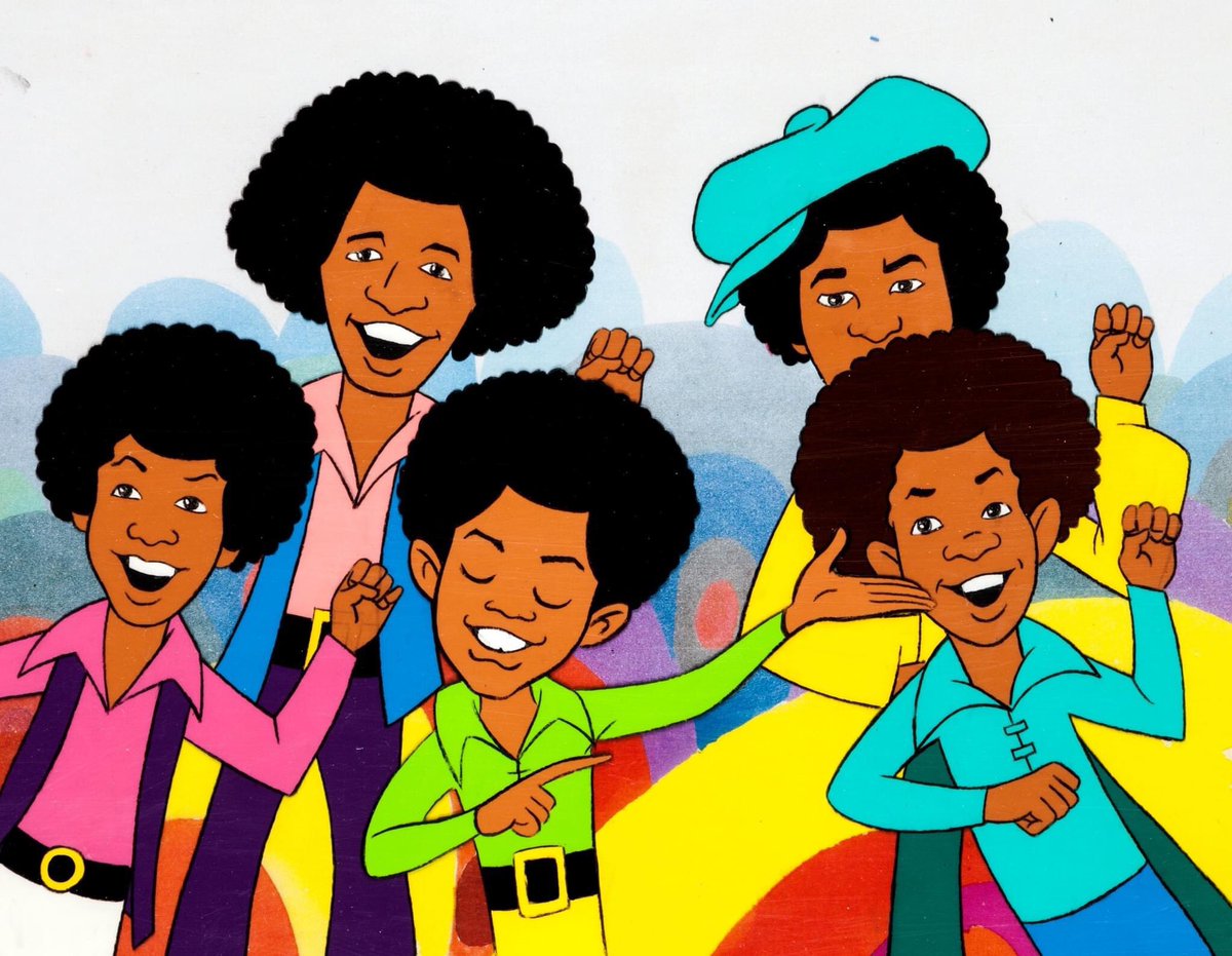 TheMJJournal's tweet photo. #OnThisDay in #TheMJJournal: September 11, 1971: The ABC channel broadcasts The #Jackson5ive cartoon for the first time. The cartoon is broadcast in the United States every Saturday morning, running 30 minutes, from September 11, 1971 to October 14, 1972.
#MichaelJackson #J5 https://t.co/XJ25ADtIFI