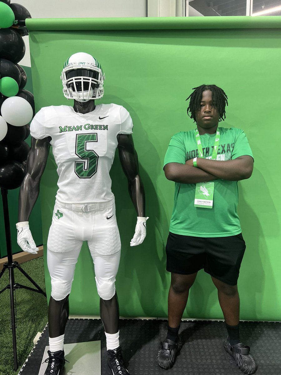 Corey Watson, Jr. (@coreywatsonjr07) on Twitter photo Thanks @JasonSm13818270
<a href="/MeanGreenFB/">UNT Football</a>.learned a lot at the @UNT_Recruiting event & game against
<a href="/TSUFootball/">Texas Southern Football</a>! <a href="/LTBlazerRecruit/">Lebanon Trail Blazer Football Recruits</a> #GMG Thanks @JasonSm13818270
<a href="/MeanGreenFB/">UNT Football</a>.learned a lot at the @UNT_Recruiting event & game against
<a href="/TSUFootball/">Texas Southern Football</a>! <a href="/LTBlazerRecruit/">Lebanon Trail Blazer Football Recruits</a> #GMG