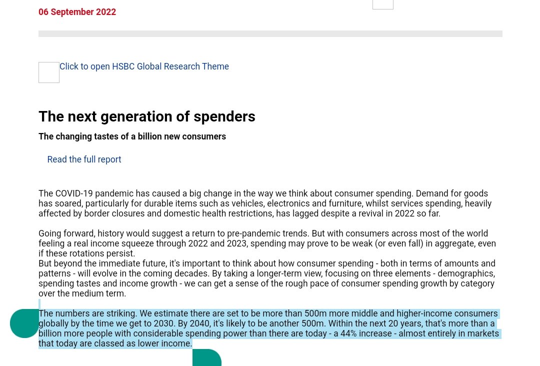 Who will buy crypto going forward? They will. There would be more than 500  million more middle and high income consumers by 2030.