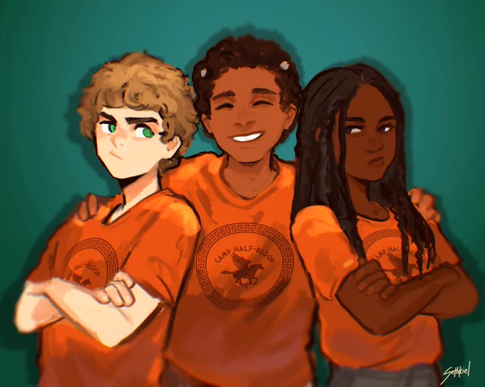 Percy jackson trio 