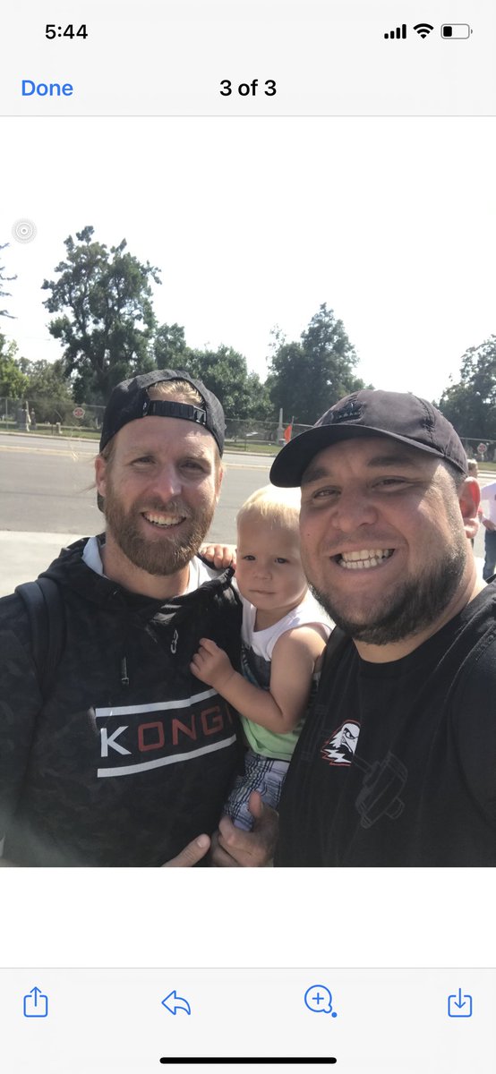 Scotty6596's tweet photo. First football game for Bobby. He liked the people watching, and flapping his arms while he ran all over the concourse (2/3 of the game.) Plus he got to meet uncle @CoachATrain99 https://t.co/CAuOdldqQr
