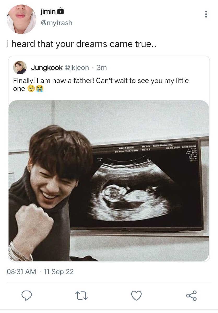 JEONK00K13's tweet photo. — ❥⁠ Someone Like You 

     a #jikook au where in j/m came back after fulfilling his dream abroad, but he didn't expected that his lover j/k, got married and build his own family. https://t.co/NNjmJgL3og