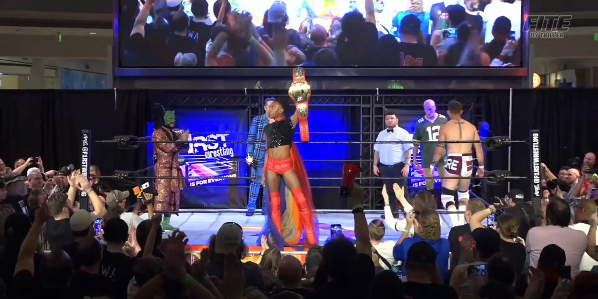 KliquidTV's tweet photo. Just one of what will be many big stages for some bright young stars in wrestling. #SaturdayNightNitro #MOA30 https://t.co/0Q6r5N4Xjx