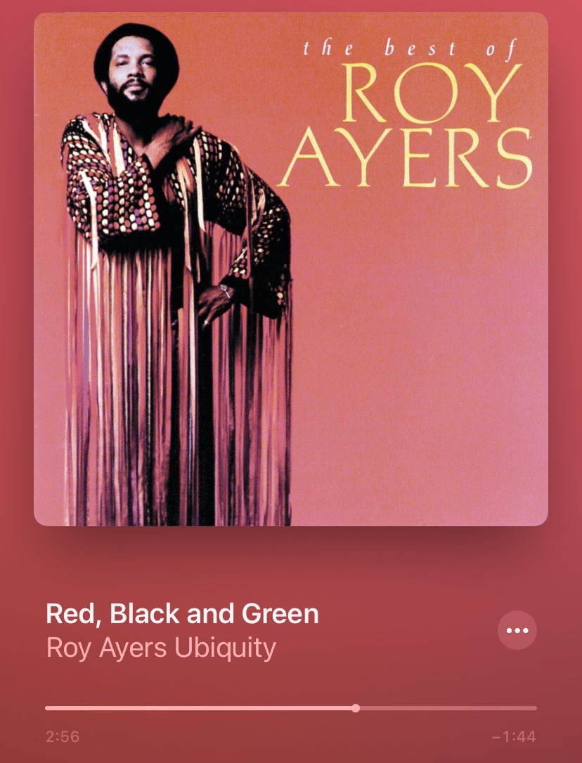   I play this once a week! Happy Birthday Roy Ayers! Poo Poo La La is also a fav 