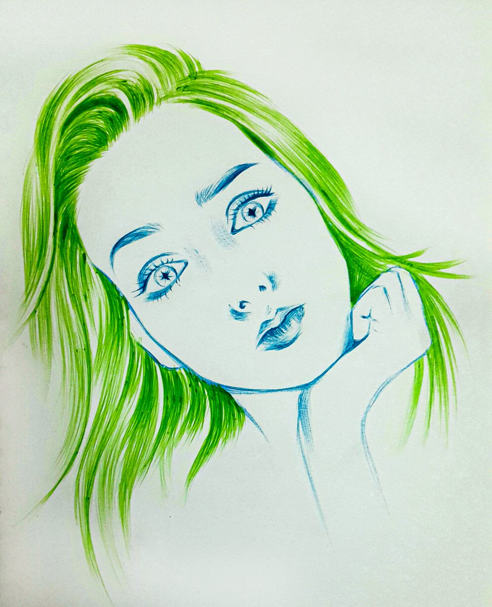 She has that look of surprise on her face

#Niushart #NFTCommunity #NFTProject #NftColllector #MetaverseNFT #Pencildrawing #rarible #WomeninNFTs