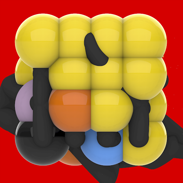 walkingcubes's tweet photo. Walking Cubes no. 231 - Jupiter Jump https://t.co/eauRlYH23f