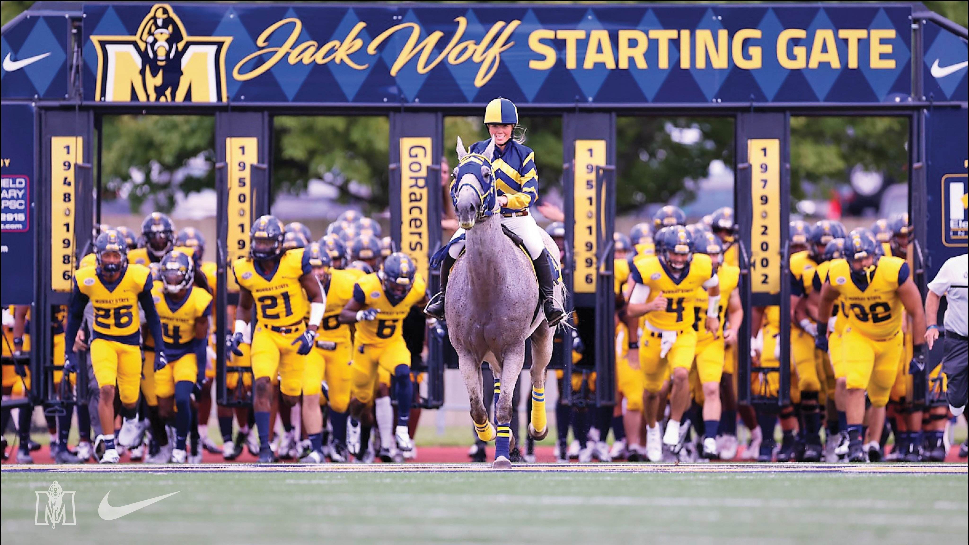 Murray State Football on Twitter "Some of the big moments from the 1H of the 50th season opener