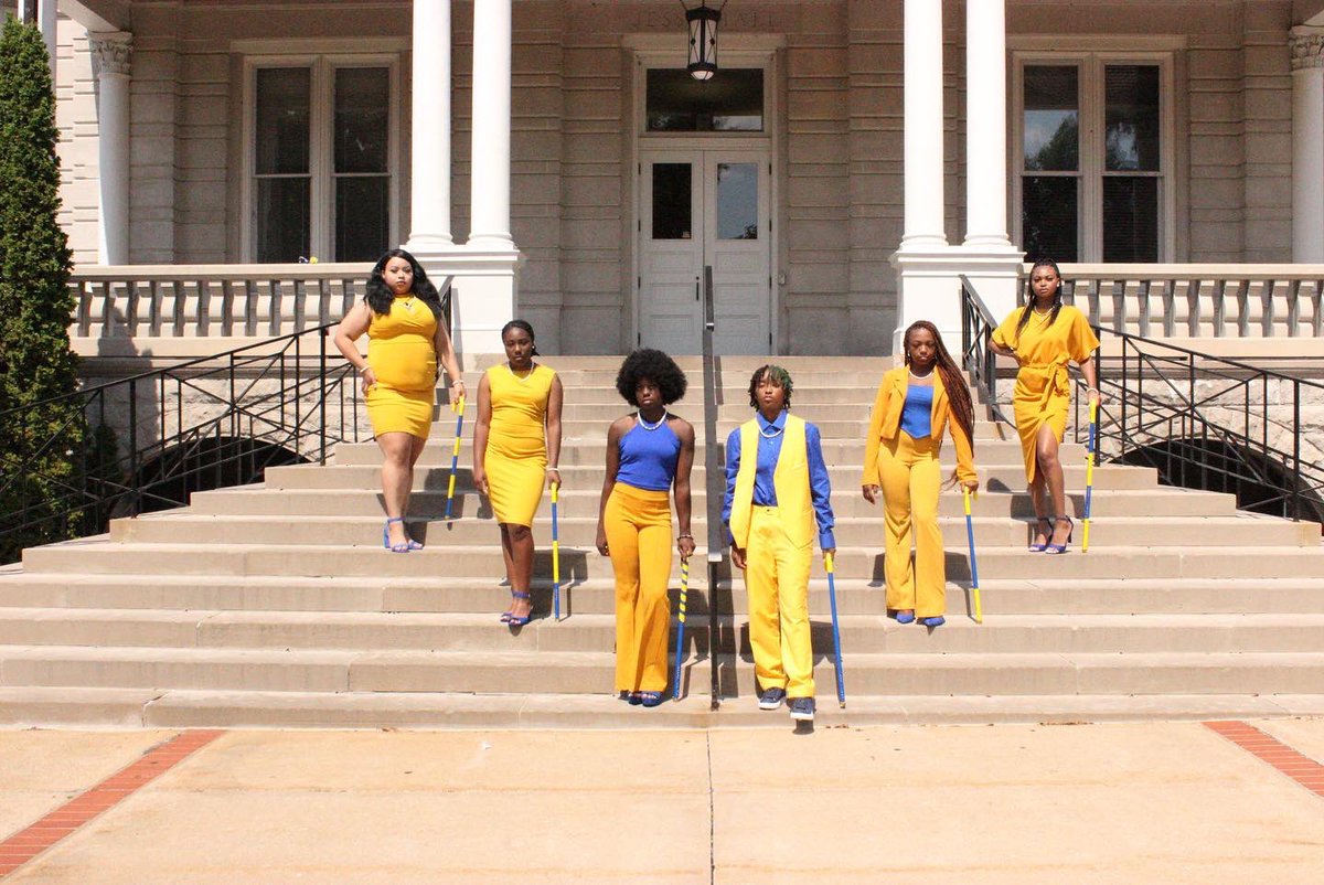 Here are our Spring 22’ initiates. Some Pretty Poodles indeed!💙💛