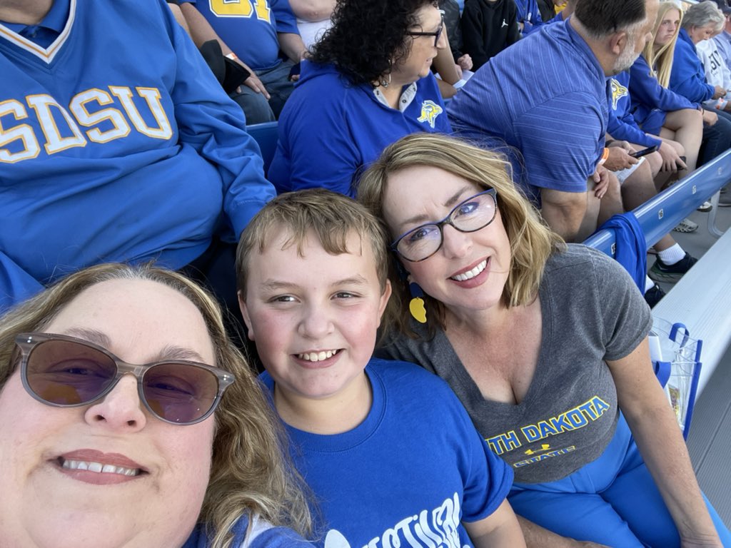 It’s a great day to be a Jackrabbit! 🐰💙💛 #GoJacks