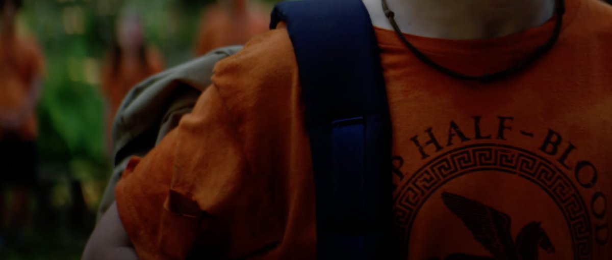 maarselyne's tweet photo. LA MAGLIA, IL CAMPO, LE CASE, LA COLLANA, LA FRASE DI APERTURA È TUTTO COSÌ ACCURATO È TUTTO CIÒ CHE HO SEMPRE VOLUTO #PercyJackson https://t.co/cRNJtX9C39