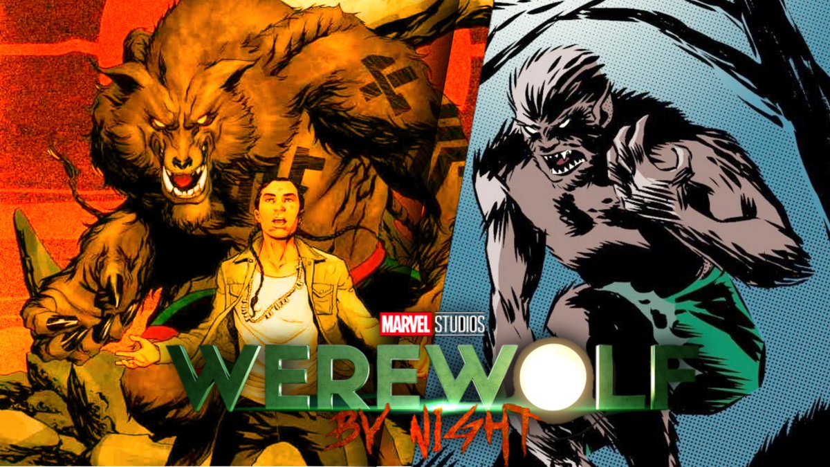 Here's the official title card for #MarvelStudios' WEREWOLF BY NIGHT! New #MCU #D23 announcements: (SEE LINK IN BIO)