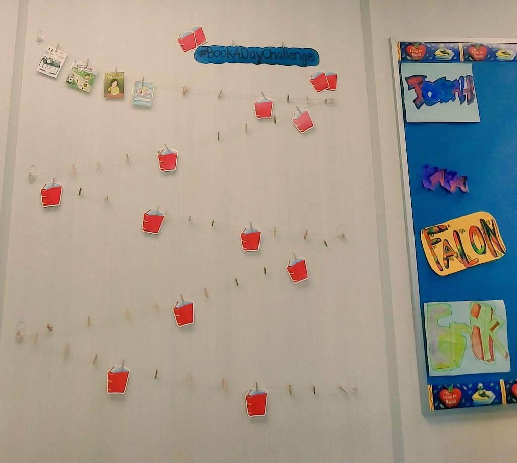 MsKThiel's tweet photo. #BookADayChallenge We created our own ABC Book, exploring equality, equity and justice, after reading "An ABC of Equality" by Chana Ginelle Ewing and we celebrated our names with a Graffiti-style art lesson after reading "The Name Jar" by Yangsook Choi. #WCDSBAwesome @StAgnesCES https://t.co/siCKYzovvQ