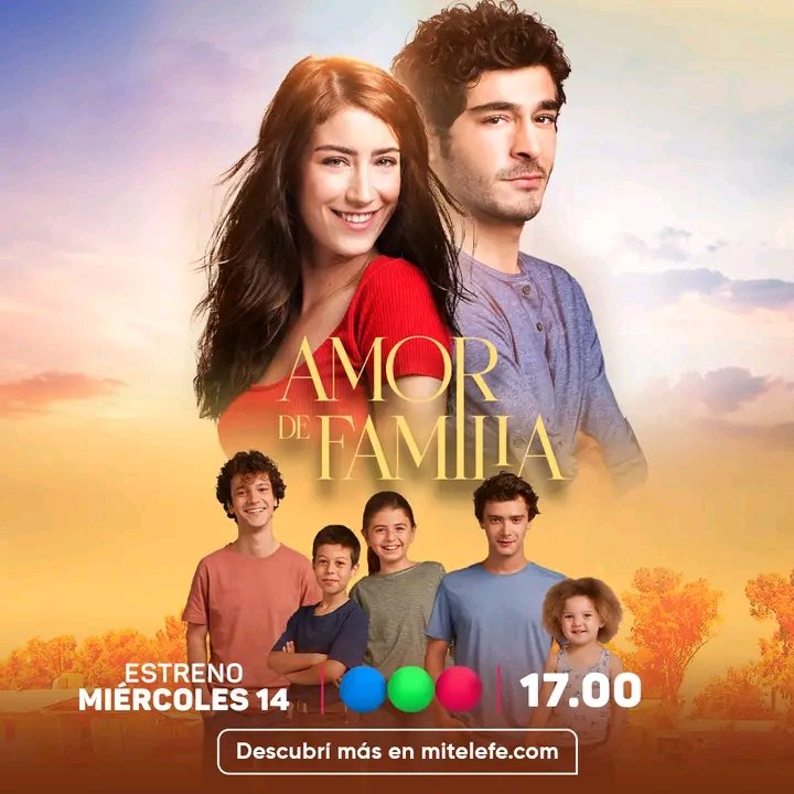 Prontamente vas a conocer la historias de esta gran familia 👉 Amor, desencuentros, fuerza y una gran sorpresa ❤ Desde este miércoles a las 17hs por Telefe #AmorDeFamilia