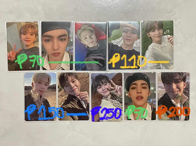 cheskartz's tweet photo. 🎨 wts lfb seventeen ph #cheskartsellz

      ༘ mingyu kambing pc set all onhand
      ༘ selling for ₱1,250, ₱1,200 if payo
      ༘ pbd on the pic

reply or dm to mine ^^

# svt carat ver beret attacca op1 face the sun path wonwoo seungcheol woozi wev pob seungkwan gyu https://t.co/QJs2oSiHuK