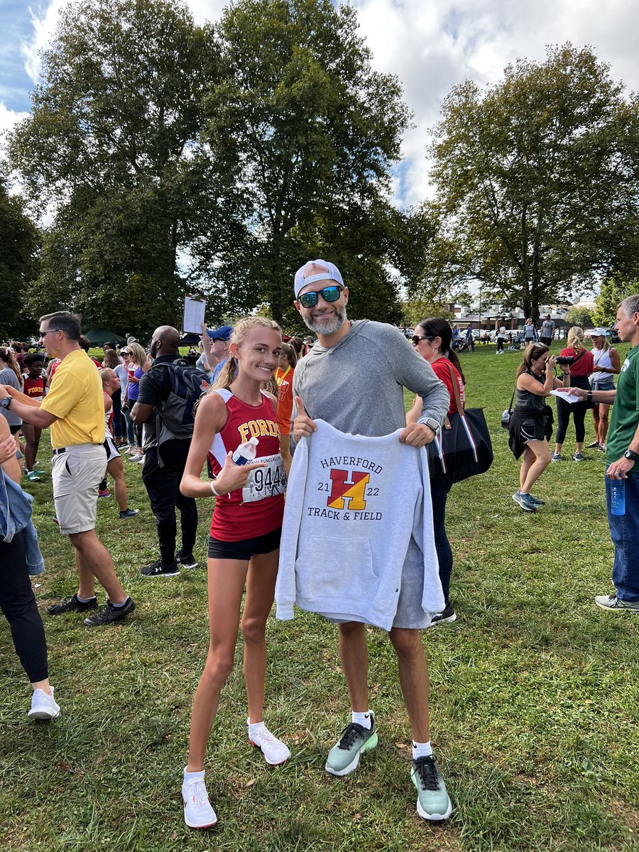 coachmcieslak12's tweet photo. What a day it was. Livs with first win of the XC season! Plus got to see my main guy and spend some quality time with him. @allencieslak5 #dadoftwo https://t.co/hO2kJj7O0v