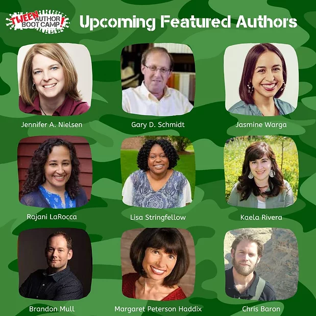 Tween Author Boot Camp tweet media