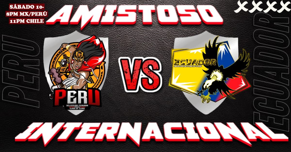¡Hoy, a las 8:40 PM 🇵🇪 juega nuestra SELECCIÓN!

♨️PERÚ VS ECUADOR <a href="/SeleEcuador/">Selección Ecuador</a> 
📌Transmite  <a href="/Razielgamercol/">RAZIEL GAMER</a> 

Twitch: twitch.tv/razielgamercol…