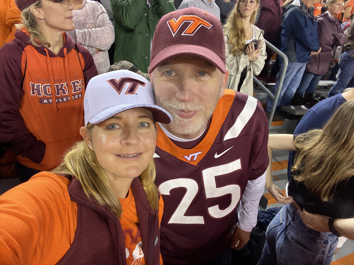 Let’s go #Hokies! #beatBC #thisishome