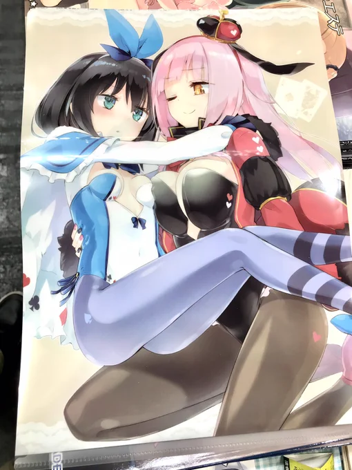 お品書きに無かったクリアファイルも置いてますのでぜひぜひ🙏 