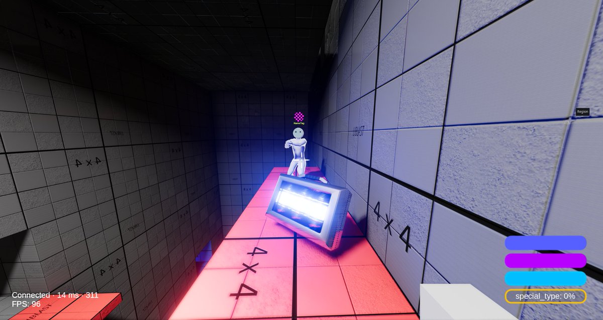 unfa's tweet image. Good progress on #Liblast!

Hosting and joining games works, though it's ultra janky so far. But that's the first step!

I am having trouble with RPCs, but can't use low-level packets here.

BTW: #Godot 4 has finally brought back the Screen… mastodon.social/@unfa/10897714…