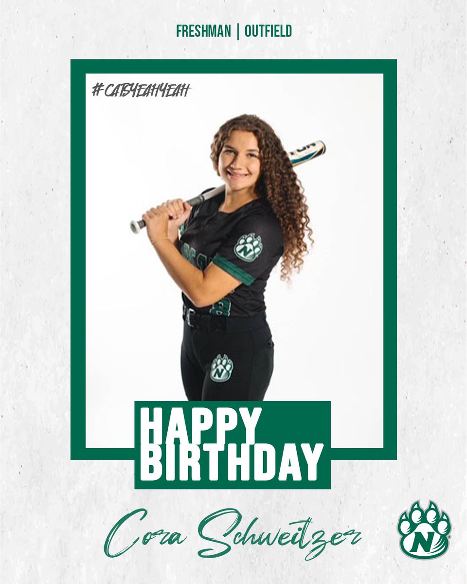 Never too late to wish a HAPPY BIRTHDAY to Freshman, Cora Schweitzer! 💚🤍

Have a great day Cora! #CatsYeahYeah