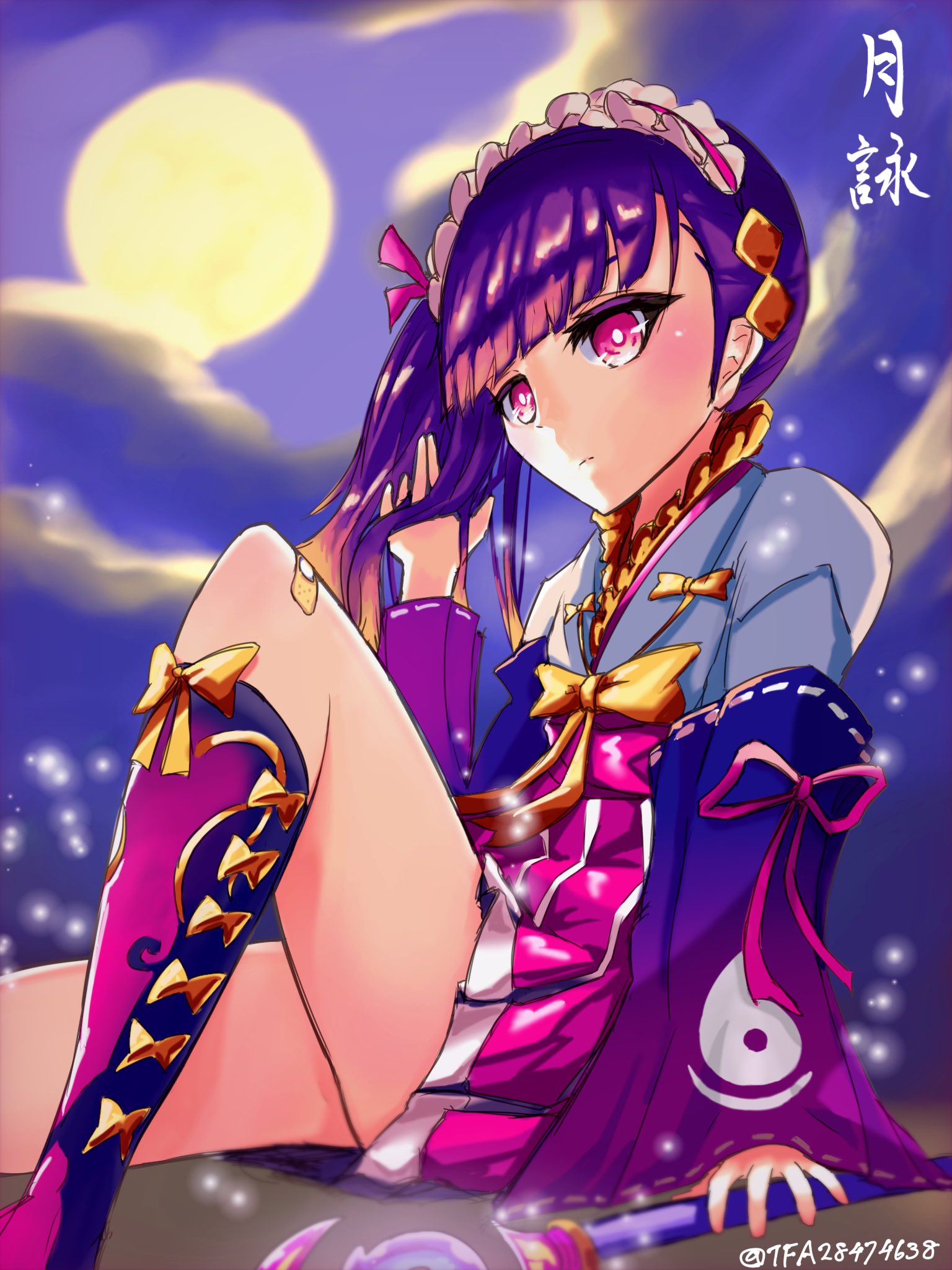 Tへい 中秋の名月 モンストイラスト T Co Fscq24pdzn Twitter