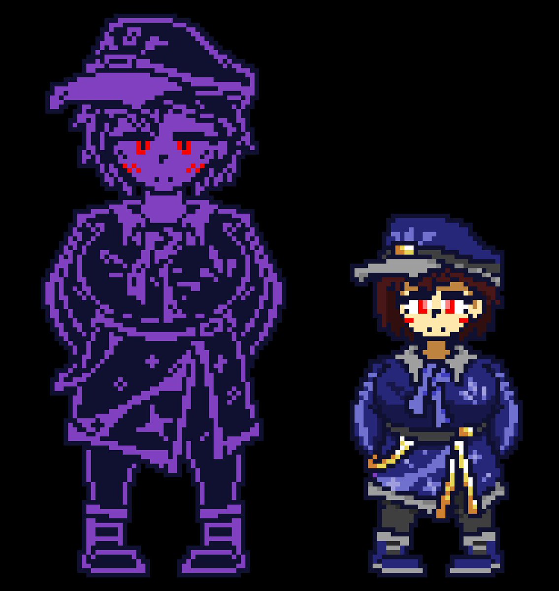 frozenhuman3205's tweet photo. Shifted stars / #Meteorites_Record
Chara redesign #pixelart
マジで久々に満足いくデザインできて嬉しい
Fallenstarsの設定とかを軸にして宇宙警察長補佐官みたいなイメージに https://t.co/vbt14NLNiW