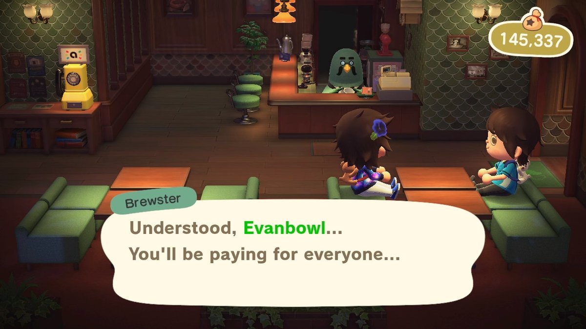 ACNH_Bermuda's tweet image. Nothing beats sharing a cup of Bermuda with someone special!!

#BooIsland #AnimalCrossing #ACNH #NintendoSwitch