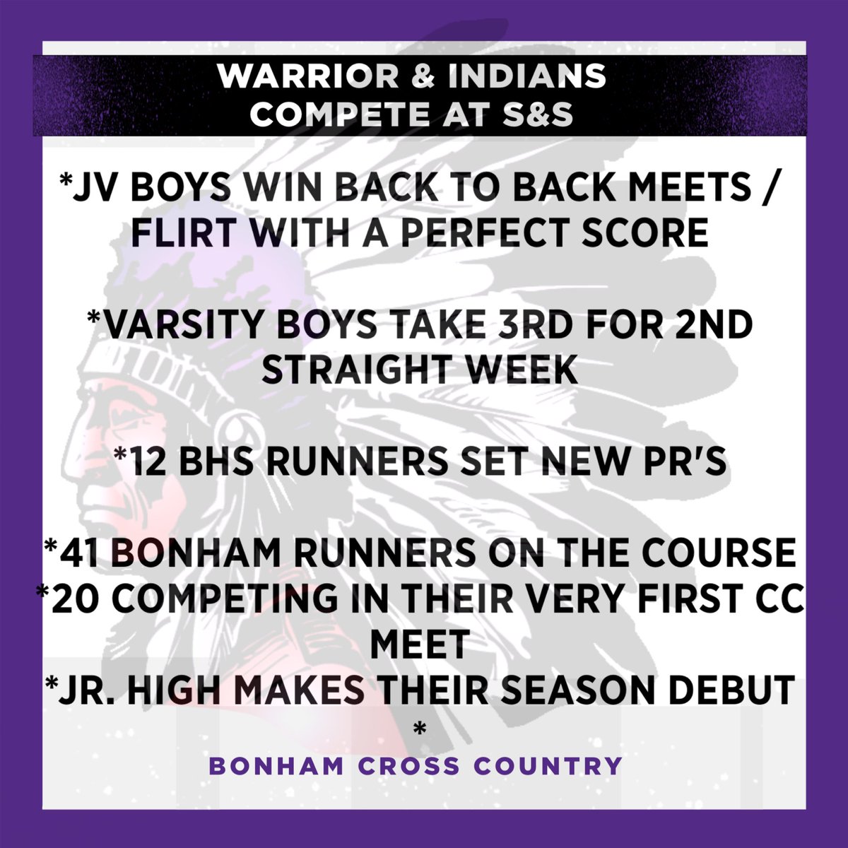 BonhamTrack_CC's tweet photo. Another great day for Bonham Cross Country! #compete
@BonhamHS 
@BonhamISD_ https://t.co/dM7tzlPI6Q